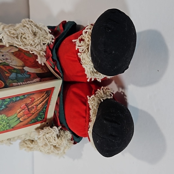 House of Lloyd VTG Christmas Around the World Grannie Flo Bunny Red Green - Picture 4 of 10